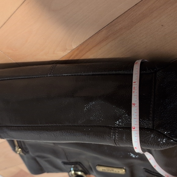 Coach Brown Patent Leather Bag - Picture 9 of 9